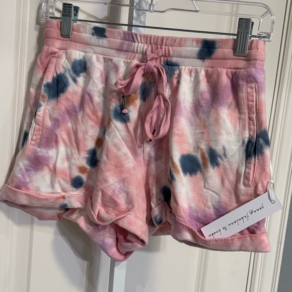 Young Fabulous & Broke Tie Dye Drawstring Sweat Shorts XS New with Tags - Picture 1 of 4